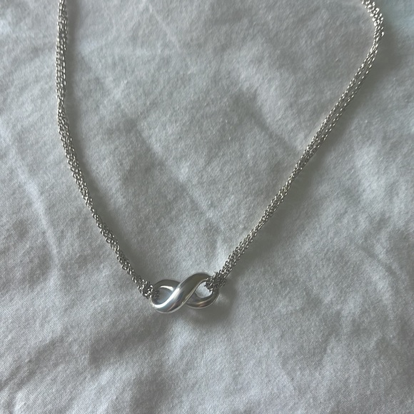 Tiffany & Co double strand Infinity necklace! - Picture 6 of 10